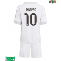 Echipament fotbal Real Madrid Kylian Mbappe #10 Tricou Acasa 2025-26 pentru copii maneca scurta (+ Pantaloni scurti)